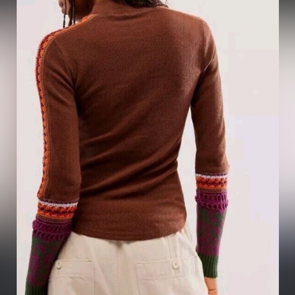 FREE PEOPLE Switch It Up Thermal Top - Picture 3 of 7